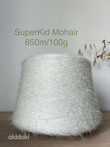Итальянский мохер 60% Super/Kid Mohair, 25%Silk, 12% Alpaca