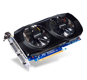 GTX 460 GIGABYTE GV-N460OC-1GI (2 foto / 2)