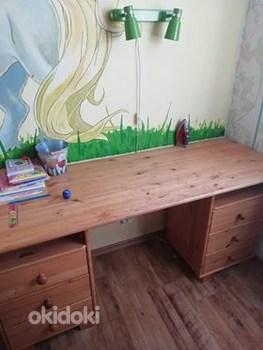 Шкаф и письменный стол комплект (фото #3)
