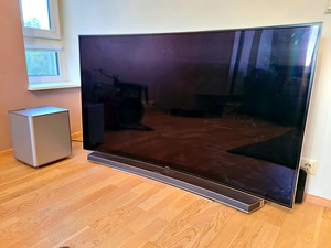 SAMSUNG TV (UHD, 4K, 65" Curved, 3D, + SOUNDBAR) +SUBWOOFER (7 foto / 10)