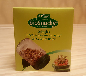 Biosnacky klaasist idandamispurk, uus (1 foto / 3)