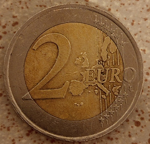 Haruldane prantsuse münt 2€ 1999 (2 foto / 2)