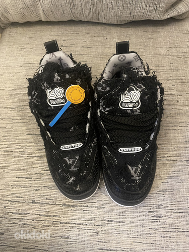 Black LV skates