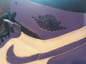 Jordan 1 High Zoom Air CMFT Crater Purple (3 фото из 4)