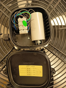 Tööstuslik ventilaator. (3 foto / 4)