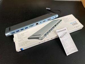 11-ühes dokkimisjaam USB Type C-ga (5 foto / 6)