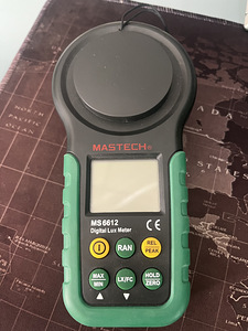 Люксметр MS6612 MASTECH (2 фото из 4)