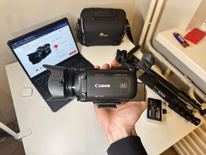 Canon Legria HF G70 4K UHD videokaamera (2 foto / 5)