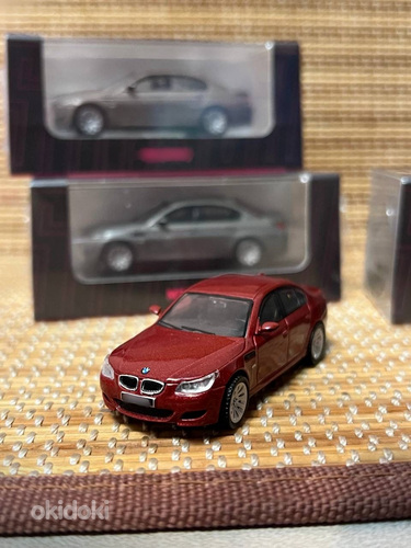 BMW 5 Series E60 M5 Մետաղական կոլեկցիոն մեքենայի մոդել 1/64 (8 / 10)