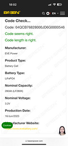 LifePO4 EVE LF280AH (3 foto / 3)