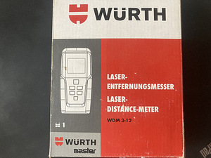 LASER KAUGUSMÕÕTJA WÜRTH WDM 3-12 (2 foto / 2)