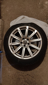 Оригинальные диски Audi 18" + шины MS 245/45R18 (5 фото из 9)