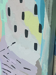 Abstraktne maal, akrüül lõuendil, 50×70 cm (4 foto / 4)