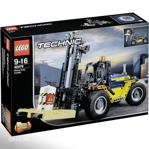Lego 42079 raskeveokite kahveltõstuk. Lego tõstuk. Lego kahveltõstuk