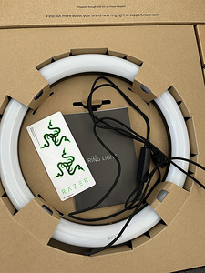 Lamp RAZER Ring Light (nagu uus)/Rõngaslamp (nagu uus)