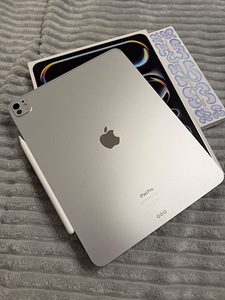 ¡Pad Pro 13" M4 Wi-Fi 256GB Silver (Standard Glass) + Pencil (1 foto / 2)