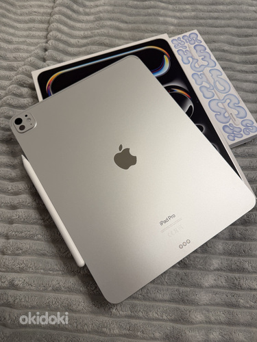 ¡Pad Pro 13" M4 Wi-Fi 256GB Silver (Standard Glass) + Pencil