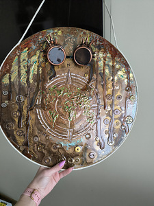 Epoksüvaigust pilt/pannoo steampunk stiilis (2 foto / 3)