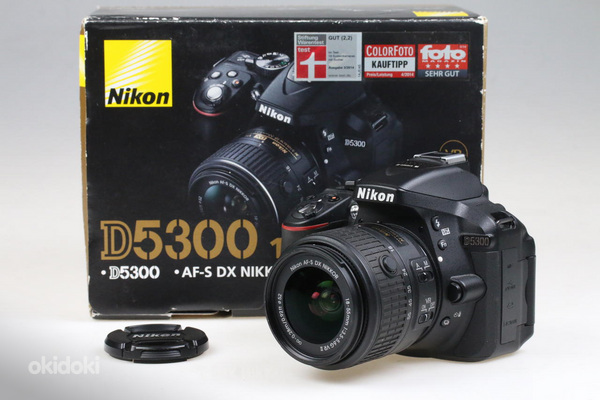 Nikon D5300 DSLR Camera with AF-P 18-55mm Lens. (2)