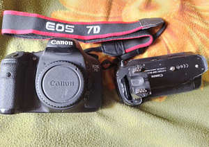 Canon EOS 7D Body Only+մարտկոց լիցկավորիչ եւ ճիպ+նվեր battar