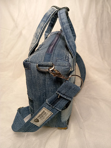 One-of-a-kind Boro-style handbag (7 foto / 10)
