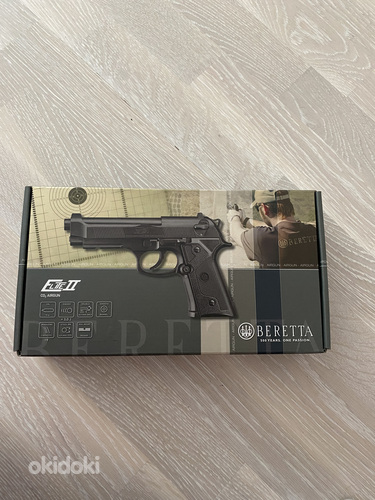 Baretta Elite II must 4.5mm püstol