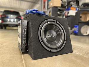 Gas 600w subwoofer + Magnat võimendi + kaablikomplekt (1 foto / 3)