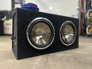 Arizona Eagle 800w subwoofer + SPL Dynamics võim + kaablid (1 foto / 3)