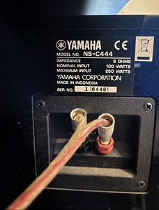 Kodukino komplekt Yamaha / kõlarid (8 foto / 9)