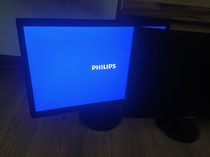 Kaks monitori Philips 247E4L 24" (2 foto / 6)