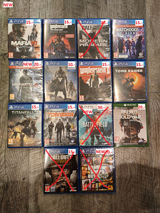 PS5; PS4; Xbox Games (PlayStation, Xbox)