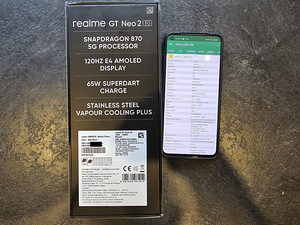Realme GT Neo2 12/256Gb Europa version (Global) (2 foto / 2)