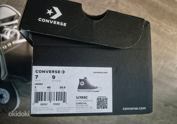 Converse uued ketsid suurus 40