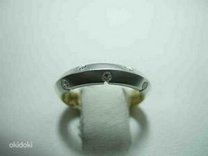 Kuld 585 4,11gr, teemandid 0,12ct+5 (1 foto / 1)