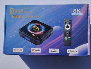 TVBOX TV98 Android 13 8K HDR10 + 4GB/64GB WiFi 2GHz/5GHz