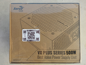Համակարգիչի սնուցման բլոկ AeroCool VX Plus Series 500W Gamin (1 լուսանկար / 5)