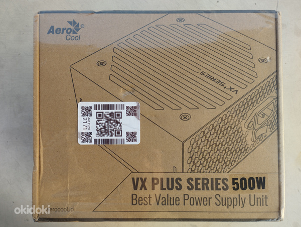 Համակարգիչի սնուցման բլոկ AeroCool VX Plus Series 500W Gamin