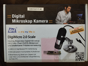 Digital mikroskop camera USB Digi Micro 2.0 Scale (1 լուսանկար / 3)