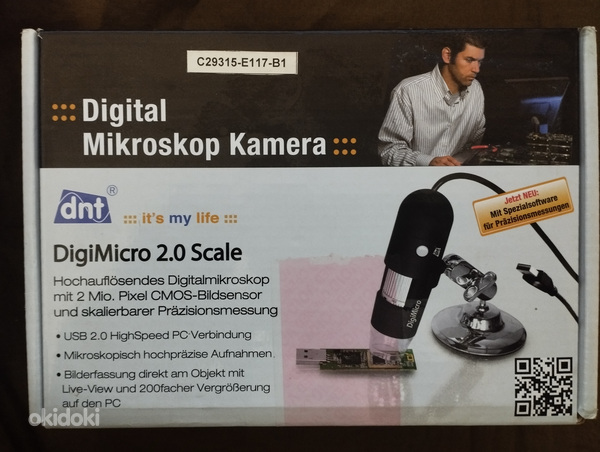 Digital mikroskop camera USB Digi Micro 2.0 Scale