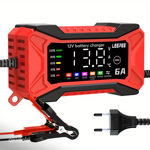 Մեքենայի մարտկոցի լիցքավորիչ 12V6A