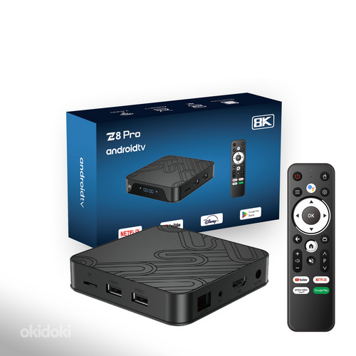 TV Box Z8 PRO H618 4GB/32GB 8K dual WiFi6 Android-14