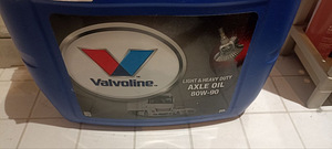 Peaülekande Valvoline Light &Heavy Duty Axle Oil 80W-90 20l. (2 foto / 2)