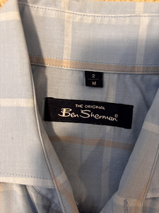 Ben Sherman lühikeste varrukatega särk, defektideta M (2 foto / 2)