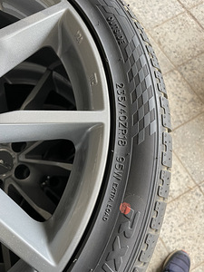 MAK 18'' литые диски 5x100 (новые летние шины) (3 фото из 6)