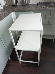 IKEA ENHET riiulitega kapp/raam, 40x60x75 cm, valge (1 foto / 1)