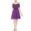 Летнее фиолетовое красивое платье (фото #3)
