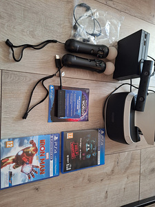 Набор+игры VR Sony Playstation 4 и SP5 (1 фото из 4)
