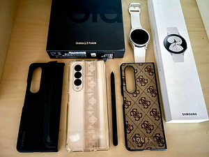 Samsung Zfold4+Samsung watch4 (2 valokuva sivusta 2)