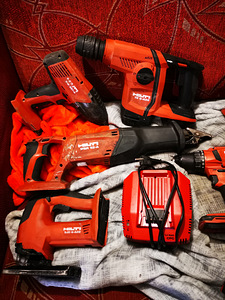 Hilti Tikksaag, puurvasar, löökmutrikeeraja, tiigersaag jne (3 foto / 5)