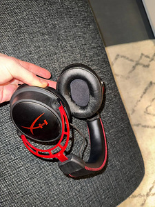 Mängude peakomplekt HP HyperX Cloud Alpha - must/punane (2 foto / 5)